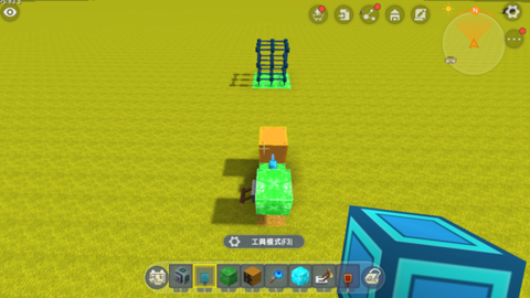 迷你世界激光枪怎么做