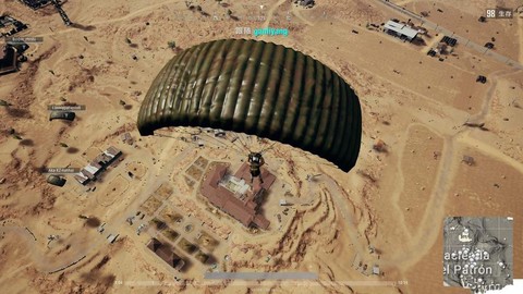 绝地求生怎么准确降落