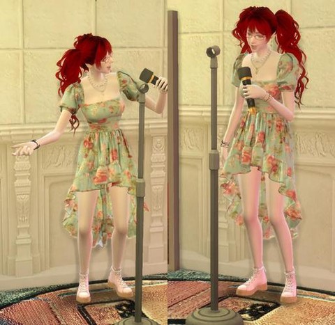 模拟人生4怎么做花艺