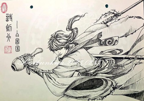 王者荣耀怎么手绘李白[图1]